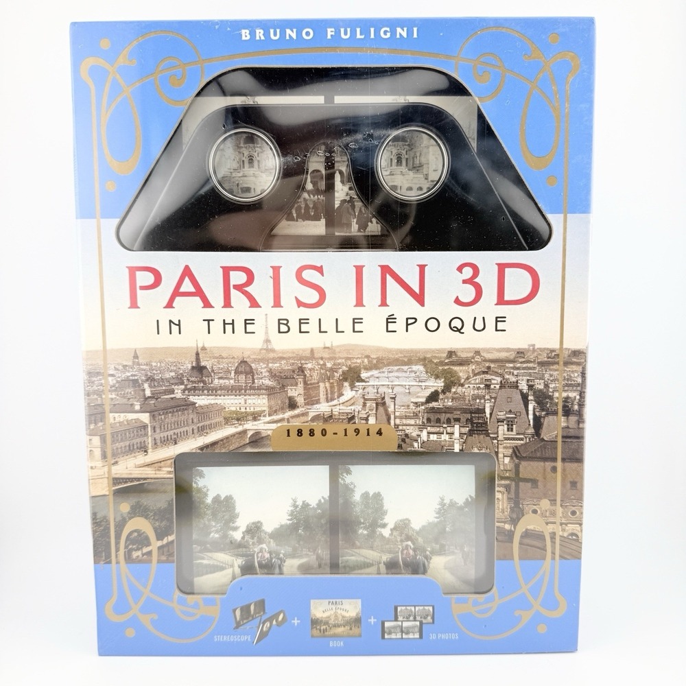Paris‎ in 3D in the Belle Epoque 1880-1914 - Book + Stereoscopic Viewer - Sealed